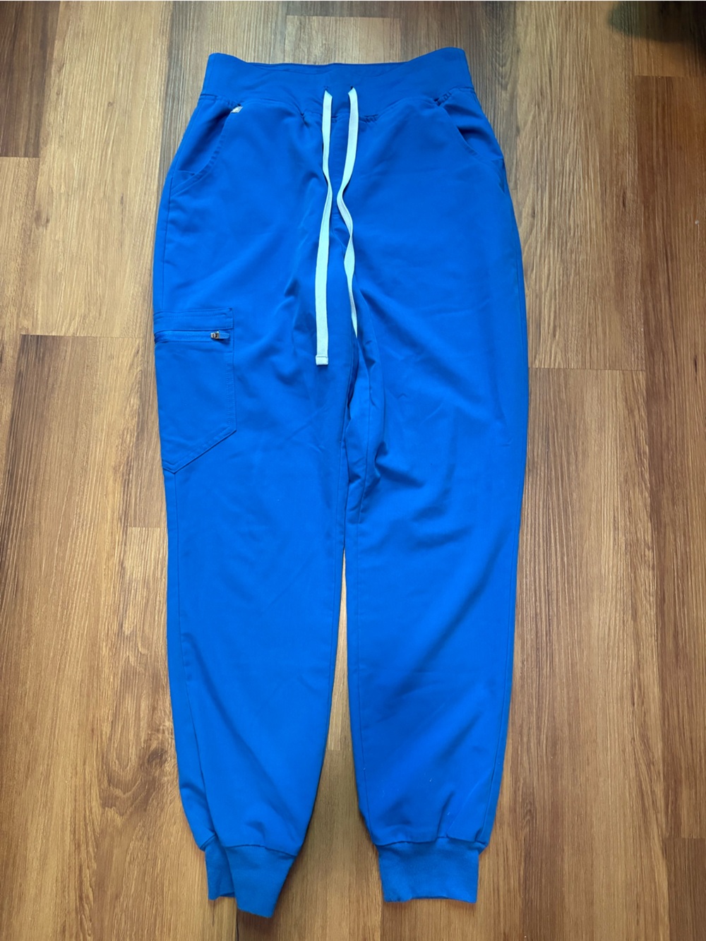 Figs Royal Blue Zamora Joggers Small Scrub Pants